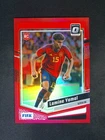 2023-24 Panini Donruss Optic FIFA Lamine Yamal #54 RC Color Match Red /299