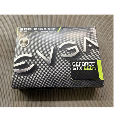 EVGA GeForce GTX 660 Ti 2GB GDDR5 Graphics Card Lot of 2 w/ Original Box