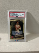 2024 Cade Cunningham Prizm Black Gold Vinyl Auto PSA 9 #3/5