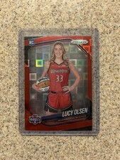 2025 WNBA PRIZM LUCY OLSEN RED PANDORA /199 PRIZM RC Washington Mystic