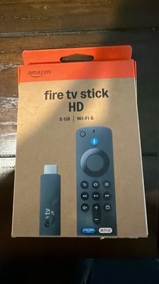 Amazon Fire TV Stick HD 8GB Wi-Fi 6 Streaming Media Player with Alexa Voice