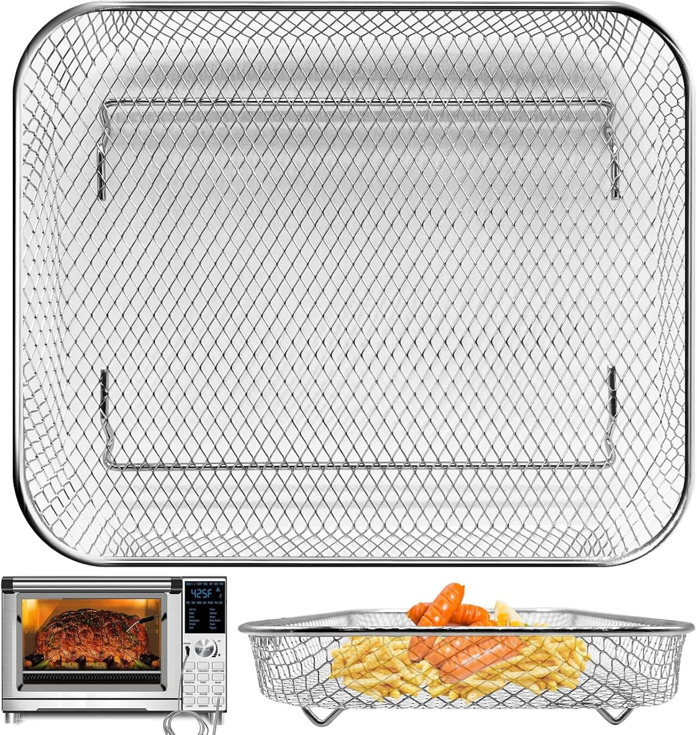 Air Fryer Basket Replacement for Nuwave Bravo xl air fryer toaster smart oven