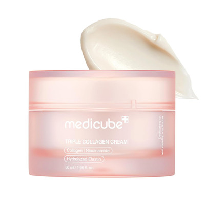 Triple Collagen Cream - Hydrating & Firming Moisturizer with Hyaluronic Acid, Pr