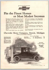 Vintage 1924 Chevrolet Utility Coupe Auto Automobile Car 20s Print Ad