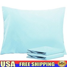 Microfiber Pillowcases Soft Breathable Envelope Closure Bed Pillow Covers Relief