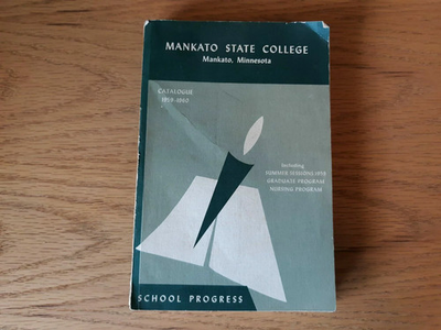 #ad #ad Mankato State College Minnesota Catalogue 1959 1960 School Progress $30.65