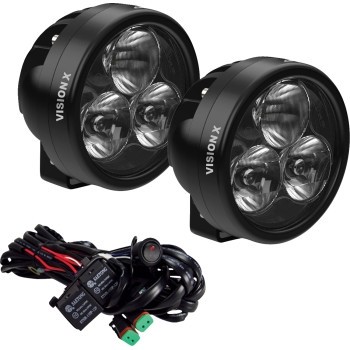 Vision X Cannon Race Series 3 Hybrid Driving Lights 9956206 - Picture 1 of 1