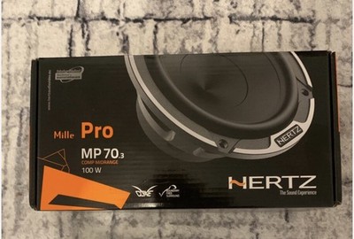 Hertz MP 70.3 Pro Mille Series 3'' Midrange Car Audio Component Speakers NEW