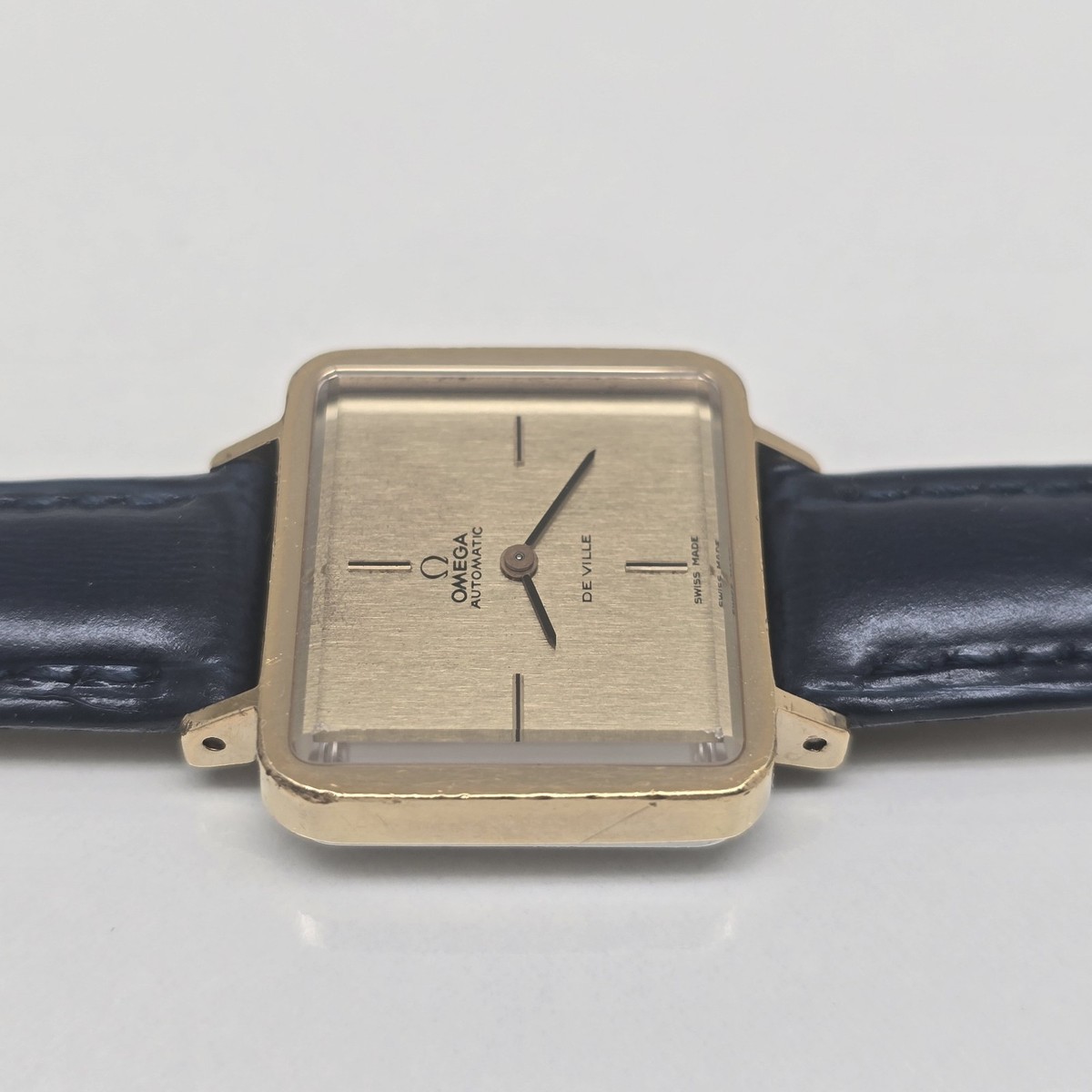 OMEGA DEVILLE ANDREW GRIMA 551.061 AUTO WATCH GOLD DIAL 26 MM