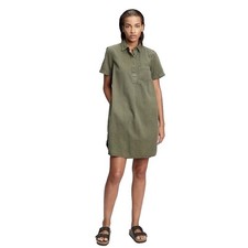 GAP Women's Lightweight Relaxed Fit Tencel Dress XS Khaki Green $59 Retail BxX