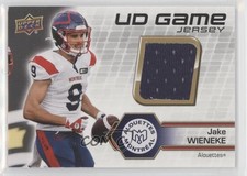 2021 Upper Deck CFL UD Game Jersey Jake Wieneke #UD-JW 1n0