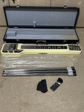 Guyatone HG-306D 6 Strings Electric LapSteel Guitar w/Hard Case Stand Hawaiian