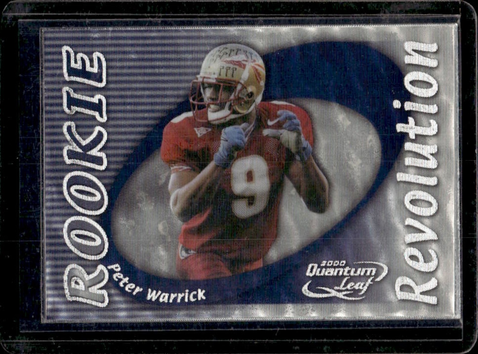 Peter Warrick Quantum Leaf Rookie Revolution #RR1 Rookie Revolution