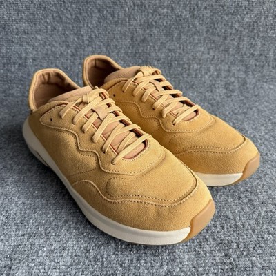 OluKai Koheo Golden Sand Men\'s Sneakers Shoes Size 11.5 New OluKai Sneakers Koheo Suede Leather Golden Sand Size  main image 4