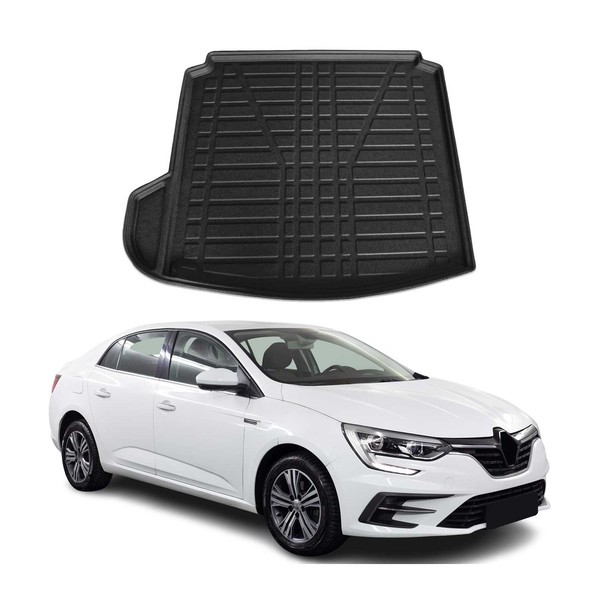 Kofferraumwanne Laderaumwanne FüR Renault Megane Touch Icon 2016-2022 Gummi TPE-image