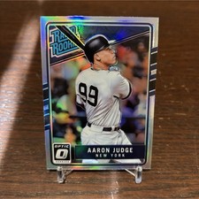 Panini 2017 Donruss Optic Rated Rookie Holo Prizm #38 Aaron Judge Yankees