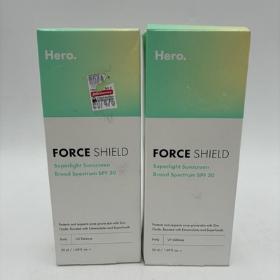 Hero Cosmetics Force Shield Superlight Sunscreen SPF 30 -Everyday SPF 30 7/25