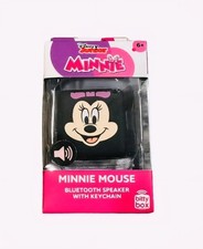 Disney Minnie Mouse Bitty Boomers Box Bluetooth Mini-Speaker with Keychain NEW