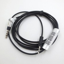 1.45m Cable Remote Mic for Sennheiser Momentum 1.0 2.0 Over-Ear On-Ear Headphone