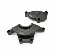 Kit protezione coperchio motore TMP Racing CNC nero - Yamaha YZF R1/M 2015-25