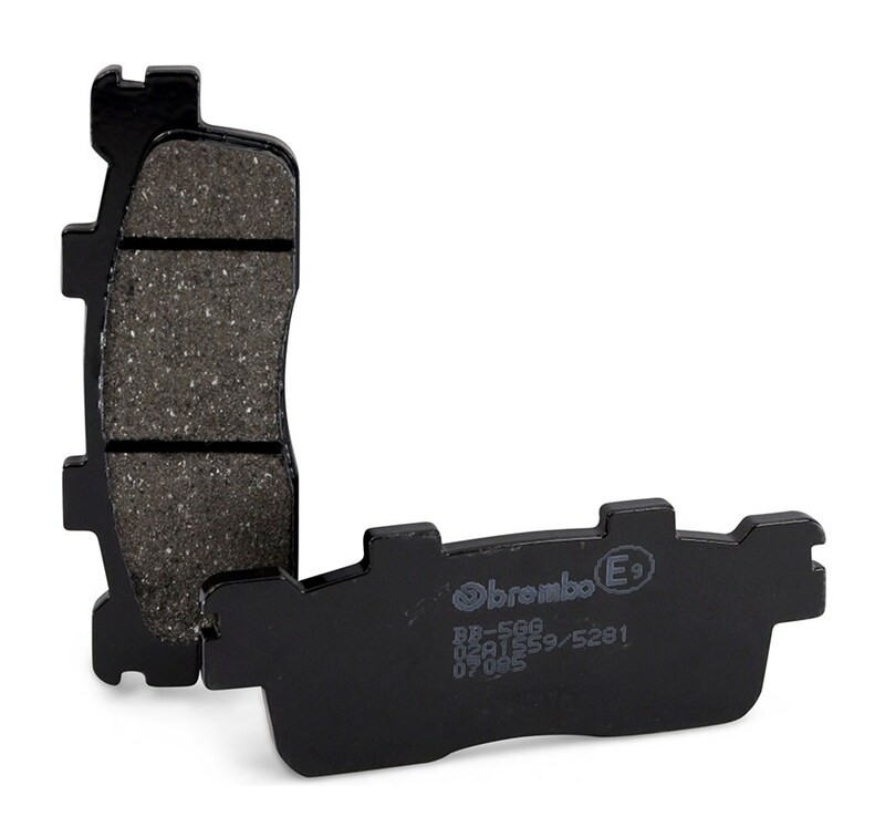 Plaquettes de frein Brembo scooter carbone céramique pour un freinage puissant et stable
