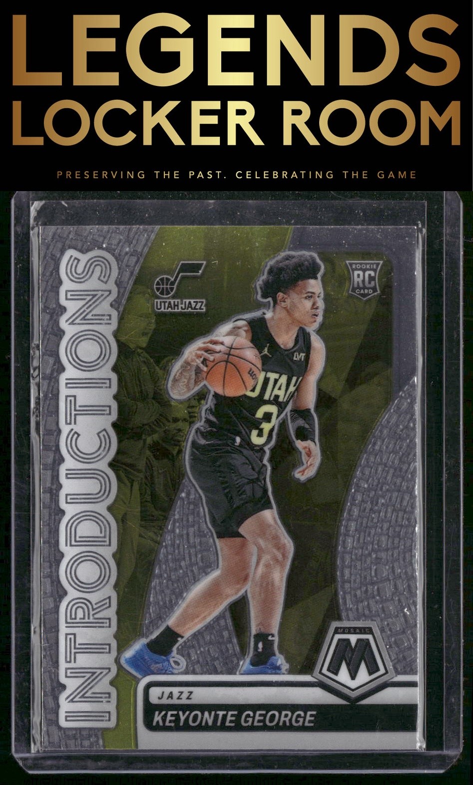 2023-24 Panini Mosaic #20 Keyonte George Introductions