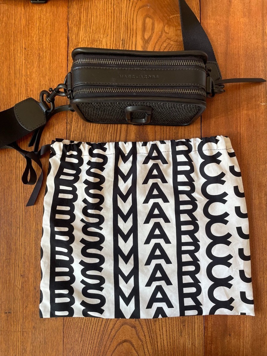 Marc Jacobs / The Straw Snapshot camera bag / Woven Raffia +