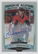 2019-20 O-Pee-Chee Platinum Rookie Autos Rainbow Max Veronneau #R-MV Auto ez4