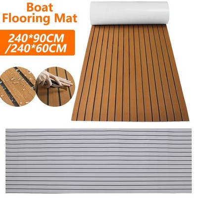 Bodenbelag Matte Bootsbodenmatte Bootsmatte EVA Schaum Deck Teak Selbstklebend