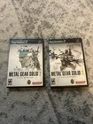 Metal Gear Solid 2 & 3 PlayStation 2 PS2 Substance Tested Working READ