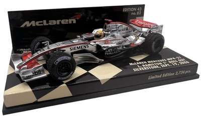 Minichamps 1/43 McLaren MP4-21 Hamilton 1st ROLL-OUT Silverstone 2006 530064384