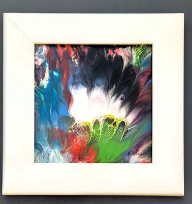 Abstrakte Kunst 20 x 20 cm. Preis reduziert