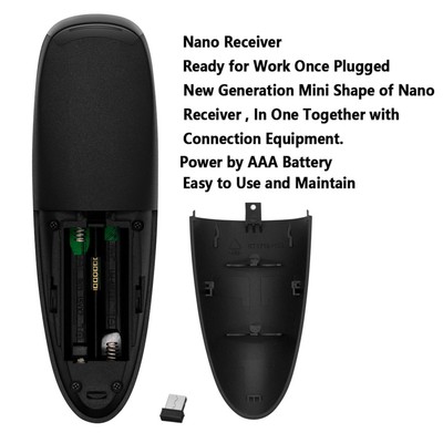 2.4G USB Wireless Air Remote Mouse Voice Infrared Controller For Andr-oid/Wi Fit