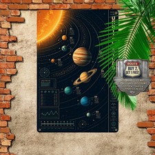 Solar System Space Mouse Pad Anti-Slip Galaxy Decoration Desk Accessory