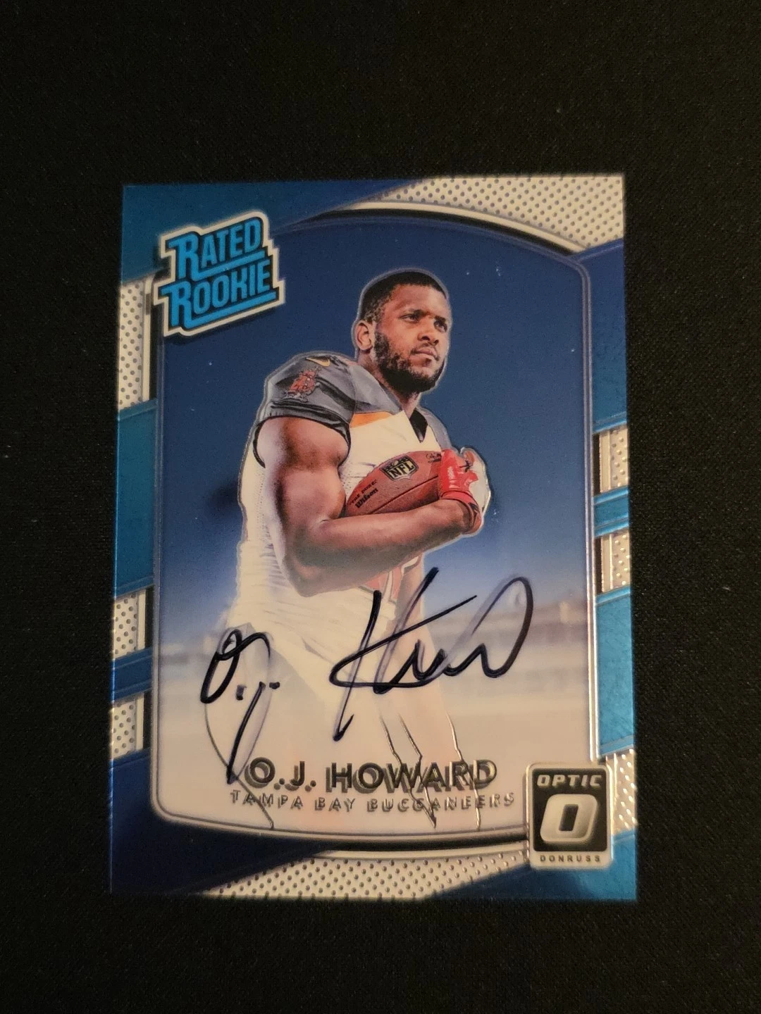 2017 Donruss Optic OJ Howard *ON CARD* Holo /150 Rated Rookie Auto