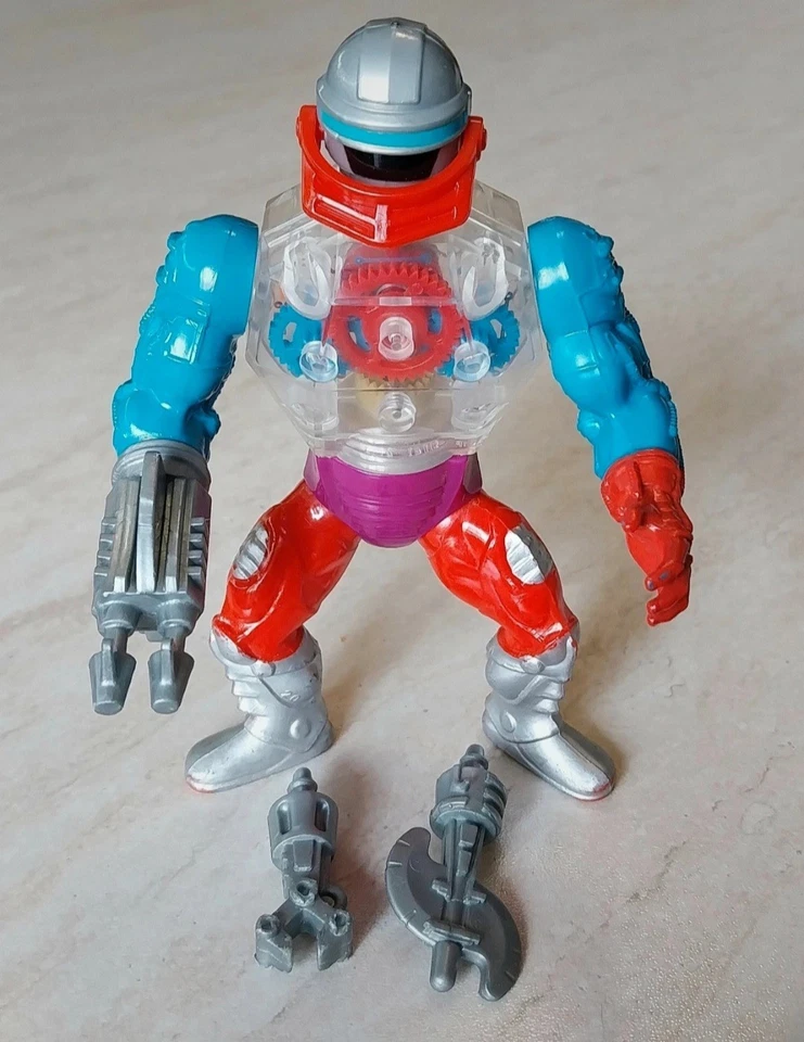 Roboto Masters of the Universe completo di blister originale in ottimo stato  - Immagine 2 di 4