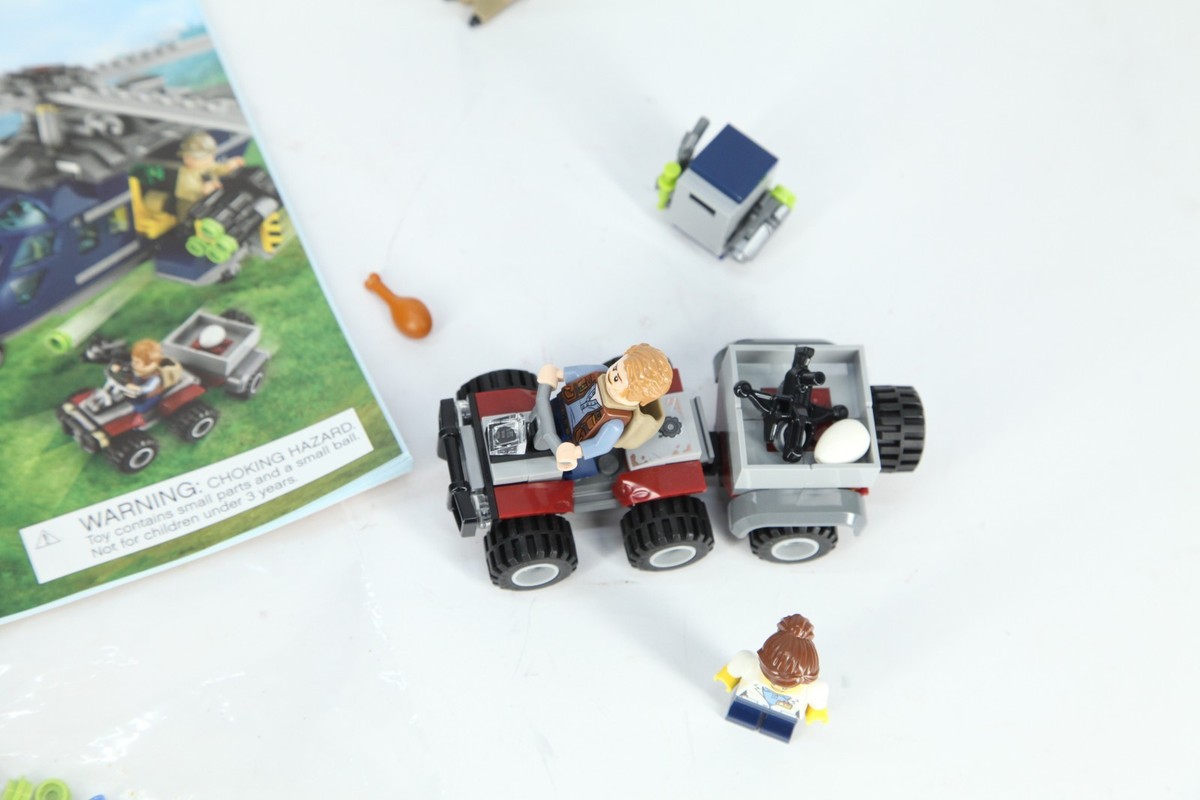 Lego Jurassic World Velociraptor 09 Dinosaur Set 75928 Blue's