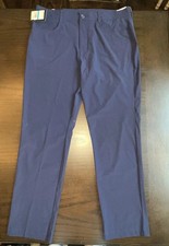 Callaway 36x30 Men's Golf Performance Pants Opti-Dri Navy Blue Size -NWT 96