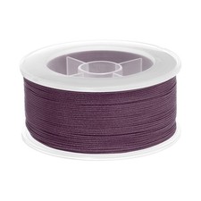 0.02" x 109 Yards Nylon String Bracelet String Braided Nylon Thread Dark Brown