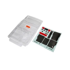 Axial Interior Jeep JLU Clear AXI230016 Elec Car/Truck Replacement Parts