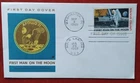 Stamp USA Moon Landing 20 July 1969 First man on the moon US FDC Apollo 11