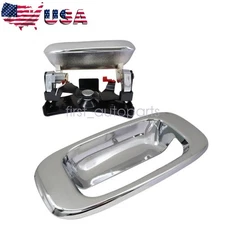 Tailgate Handle & Bezel Lock Set Fits1999-2006 Chevrolet Silverado GMC Sierra