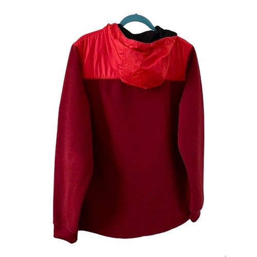 Nike Sportswear Jacket Full Zip Hooded Advance 15 AV15 Men Large Maroon Red - Picture 7 of 12