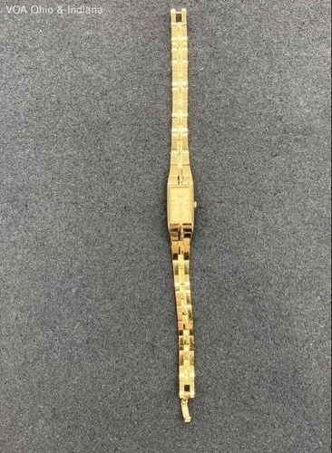 Seiko Vintage Gold-Tone Quartz Women's Wrist Watch