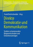 Direkte Demokratie Und Kommunikation Frank Brettschneider
