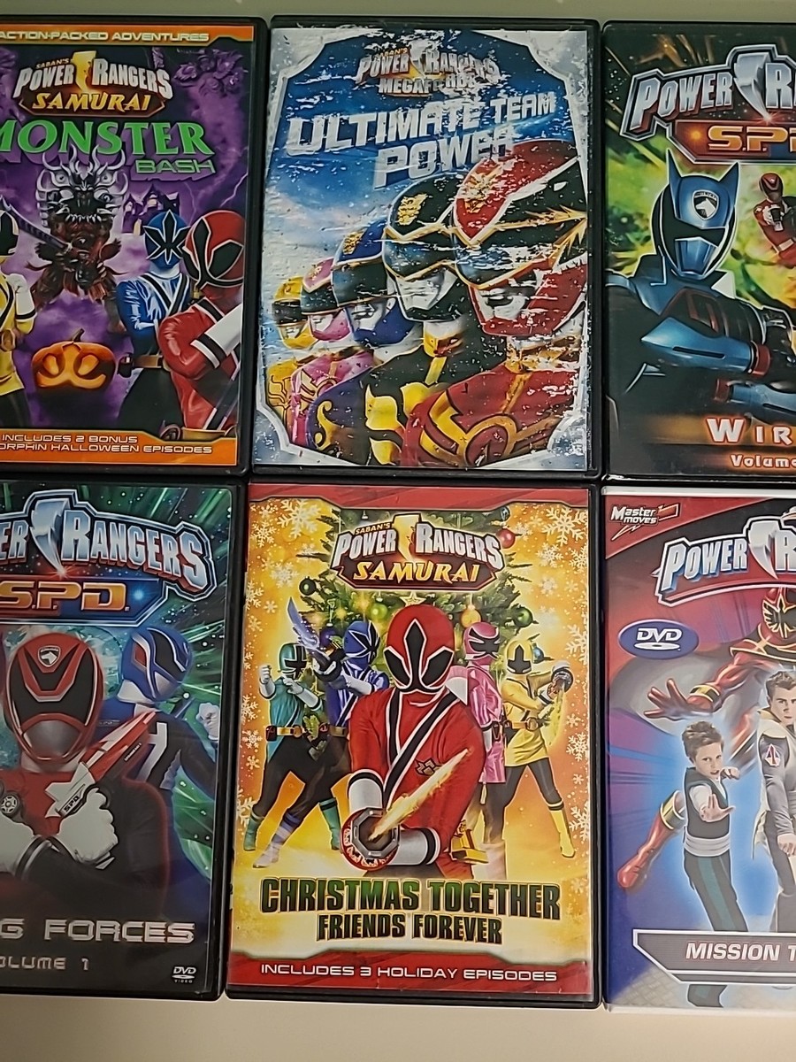 レア　スーパー戦隊・パワーレンジャーサムライ DVD全巻セット Power Rangers Super Samurai: The Complete Season (DVD, 2012, 3