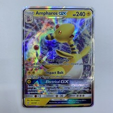 Ampharos GX 43/181 Team Up Ultra Rare Holo Pokemon TCG Card MP