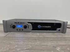 Crown XLS 1500 Power Amplifier 2 Channel PA Amp Drive Core Series
