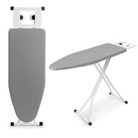Ironing Boards Ironing Boards 6 Adjustable Heights Non-Slip Rubber 110X38X64CM