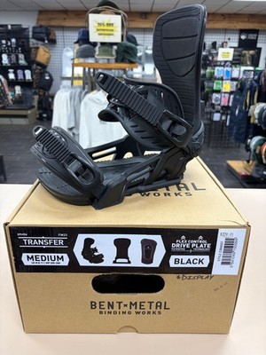 BENT METAL TRANSFER MEN'S MEDIUM BLACK (23-24) BINDINGS *NEW IN BOX*